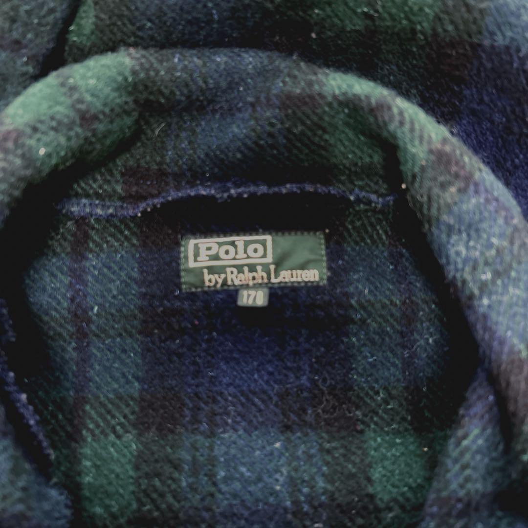 最終値下げ❗️Polo by RalphLauren★チェック☆ダッフルコート