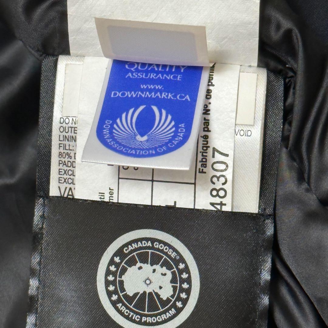 【美品】カナダグース シャトーパーカー ブラックレーベル ネイビー XXS