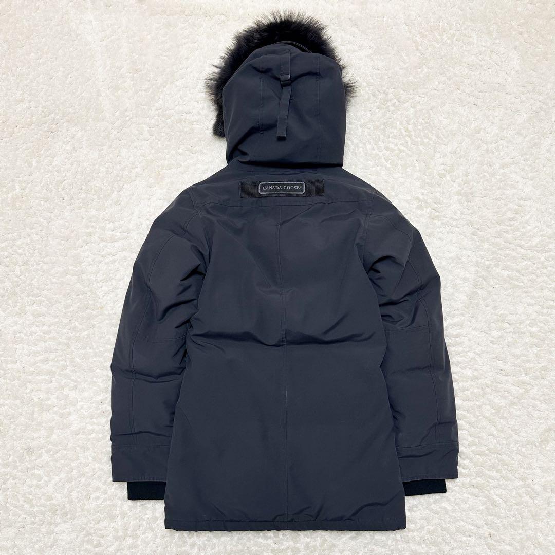 【美品】カナダグース シャトーパーカー ブラックレーベル ネイビー XXS