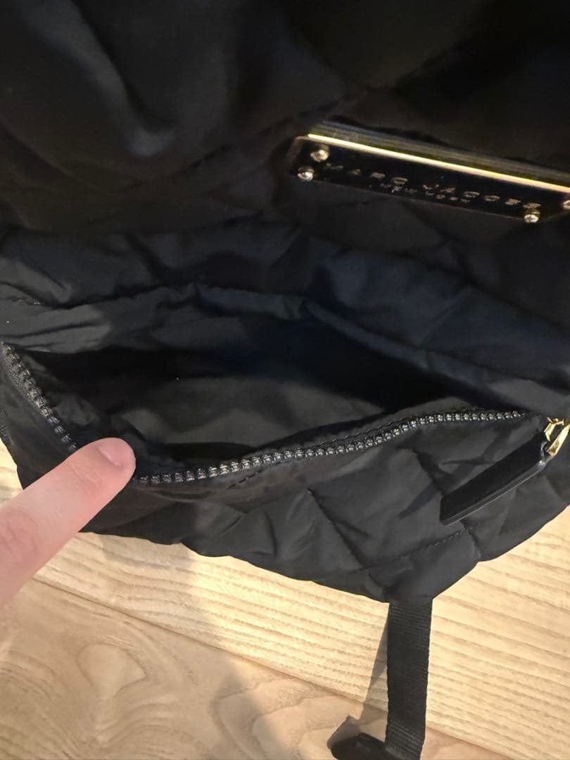 マークジェイコブス　キルティング　リュック