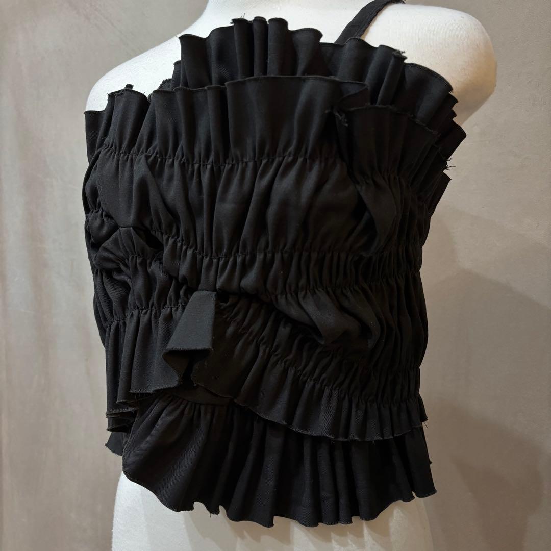 LA PEAU DE GEM buri bare top ベアトップ ブラック