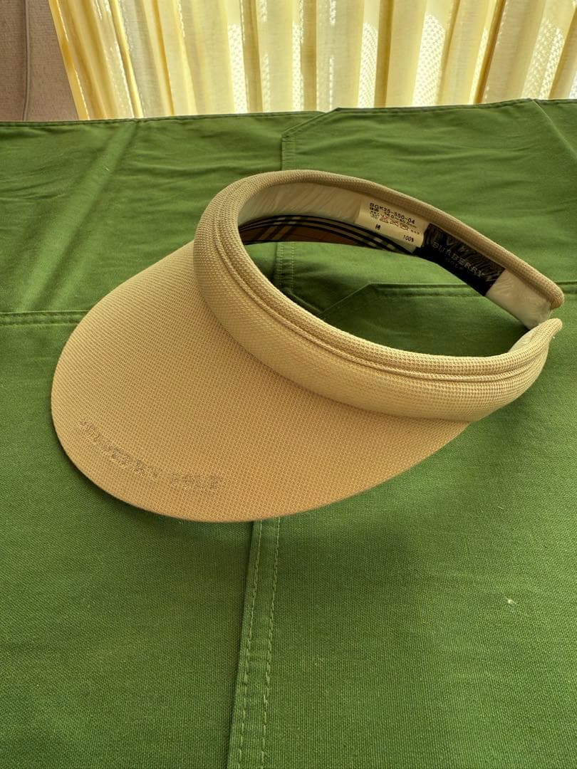 BURBERRY GOLF レディース　ノバチェック サンバイザー