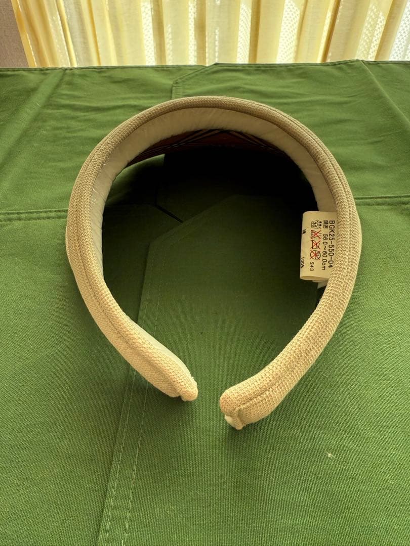 BURBERRY GOLF レディース　ノバチェック サンバイザー