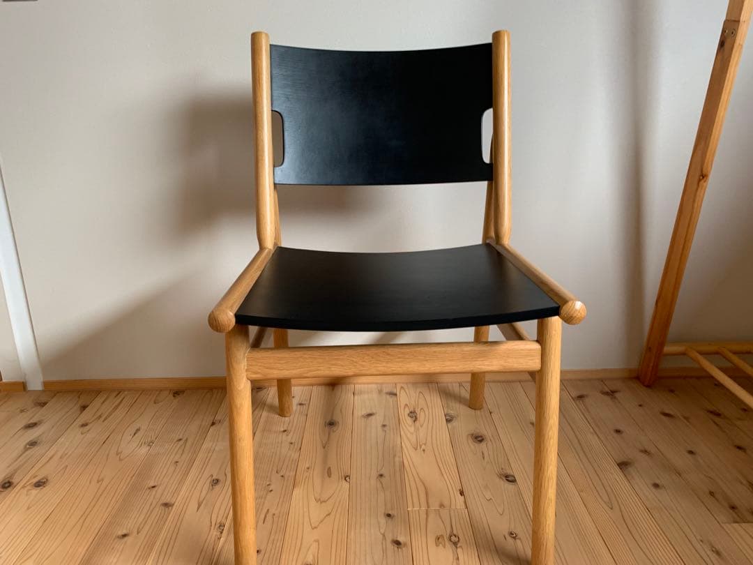 Shinohara.com 関家具 フィーカII 木製チェアオークブラック