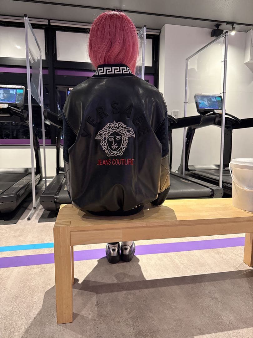 Versace スタジャン ジャケット スタジアムジャケット