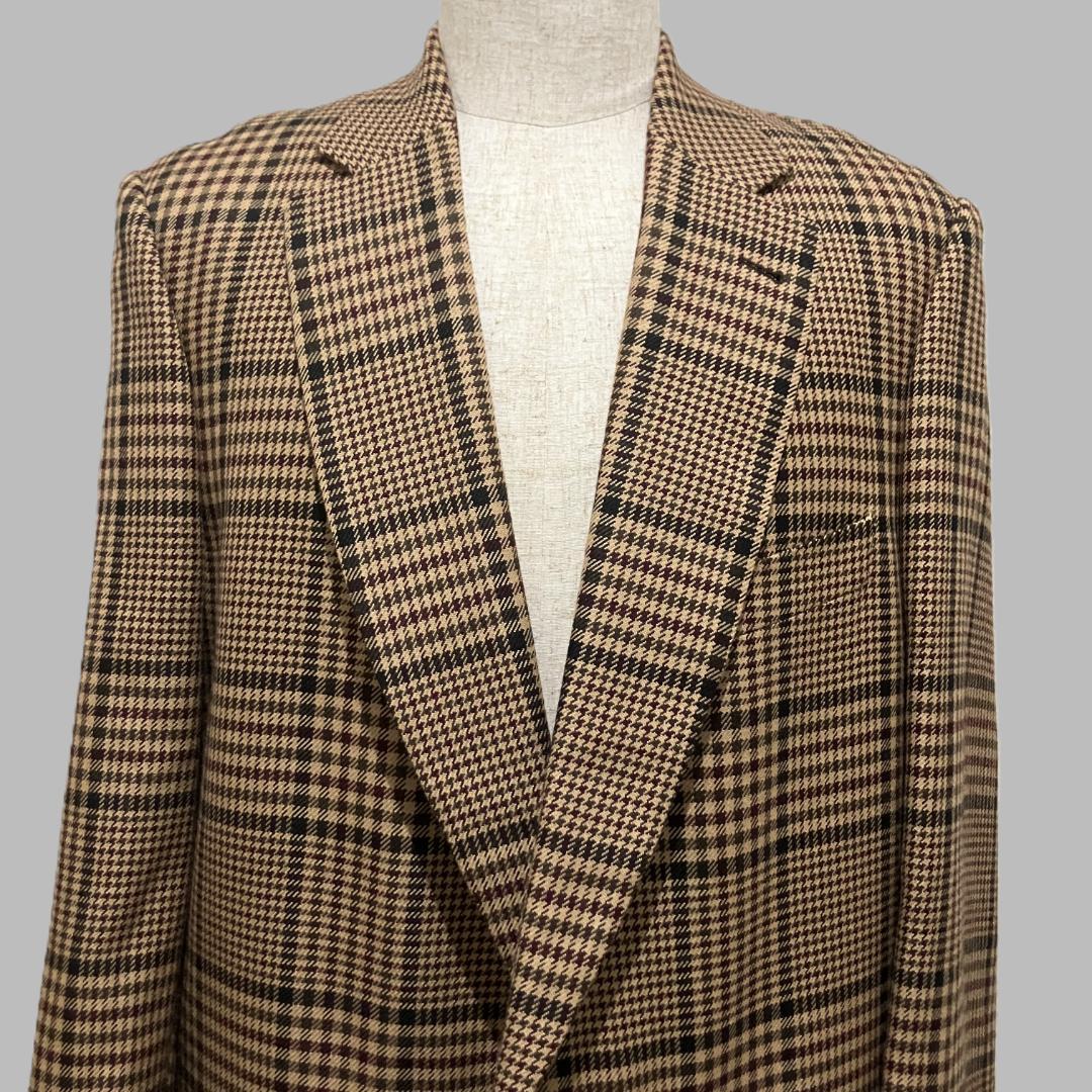 DRIES VAN NOTEN ドリス 18AW LOOK1 チェックコート