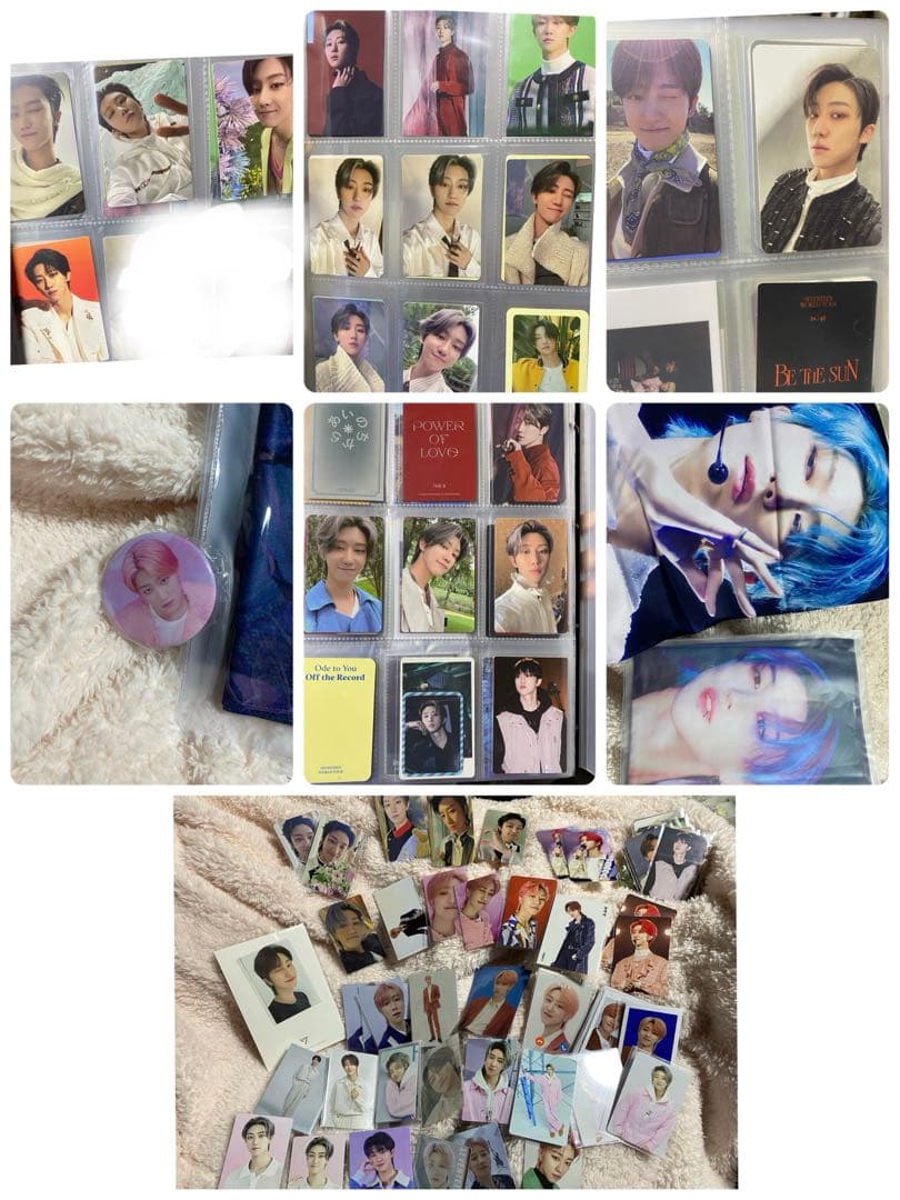 SEVENTEEN セブチ THE8 ミョンホ スローガン トレカ ピアス