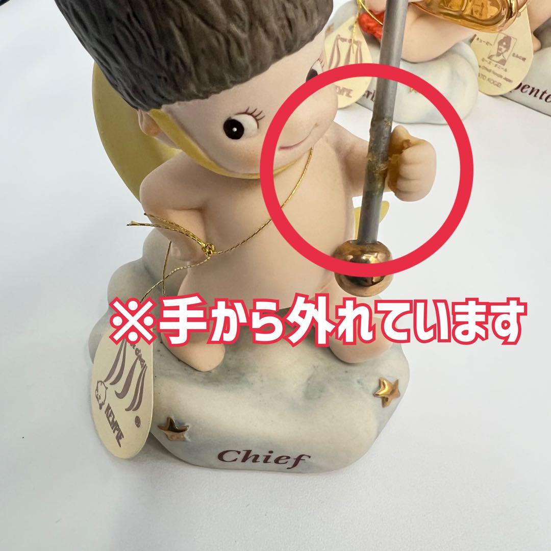 《希少》ローズ・オニール　キューピー　ブラスバンドシリーズ　10点　加藤工芸