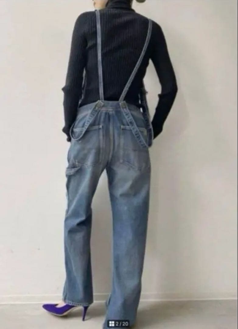 L'Appartement Denim OVER ALL 34サイズ