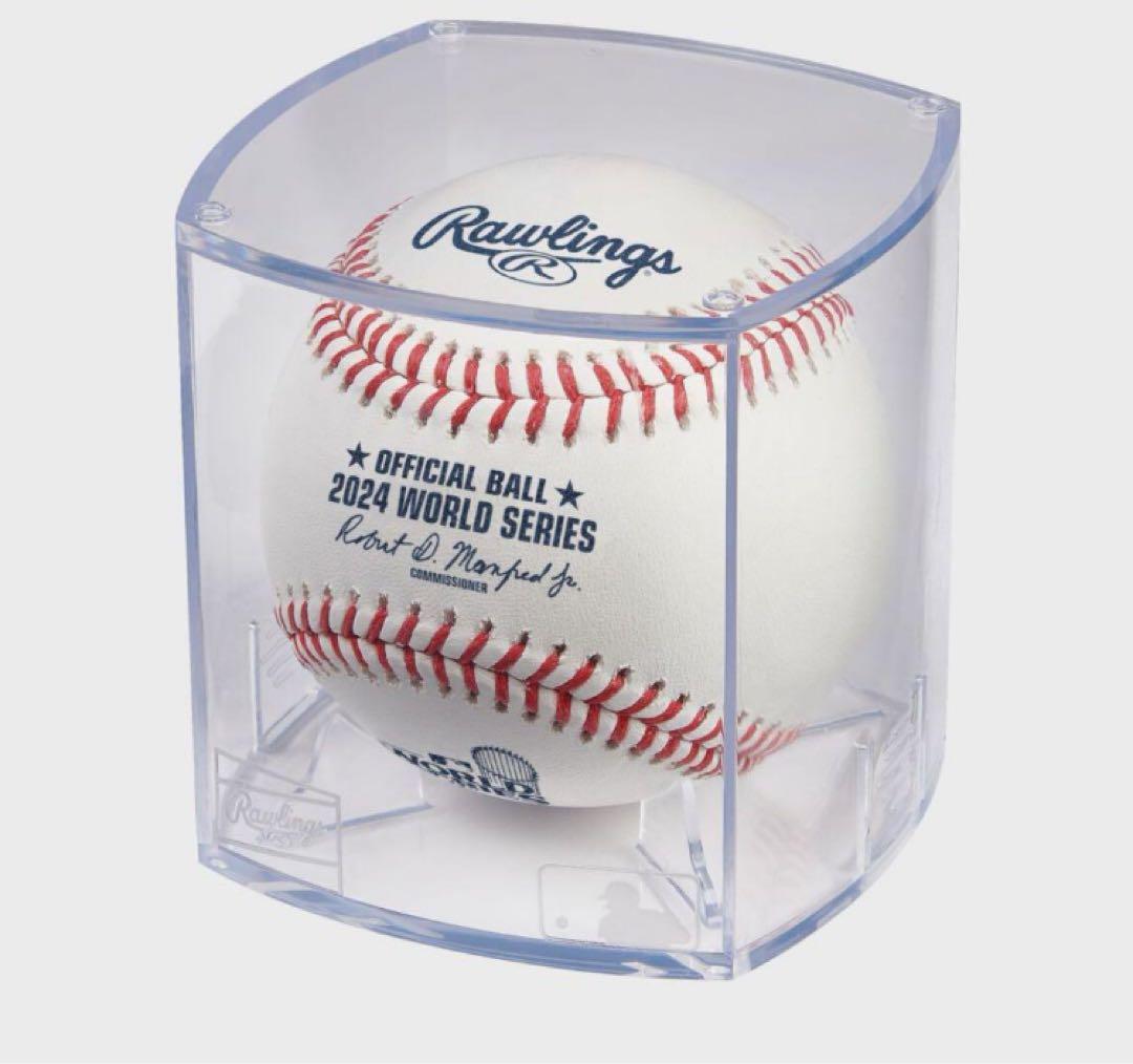2024 ワールシリーズ 試合球 公式球 ボール ケース入り 新品未開封