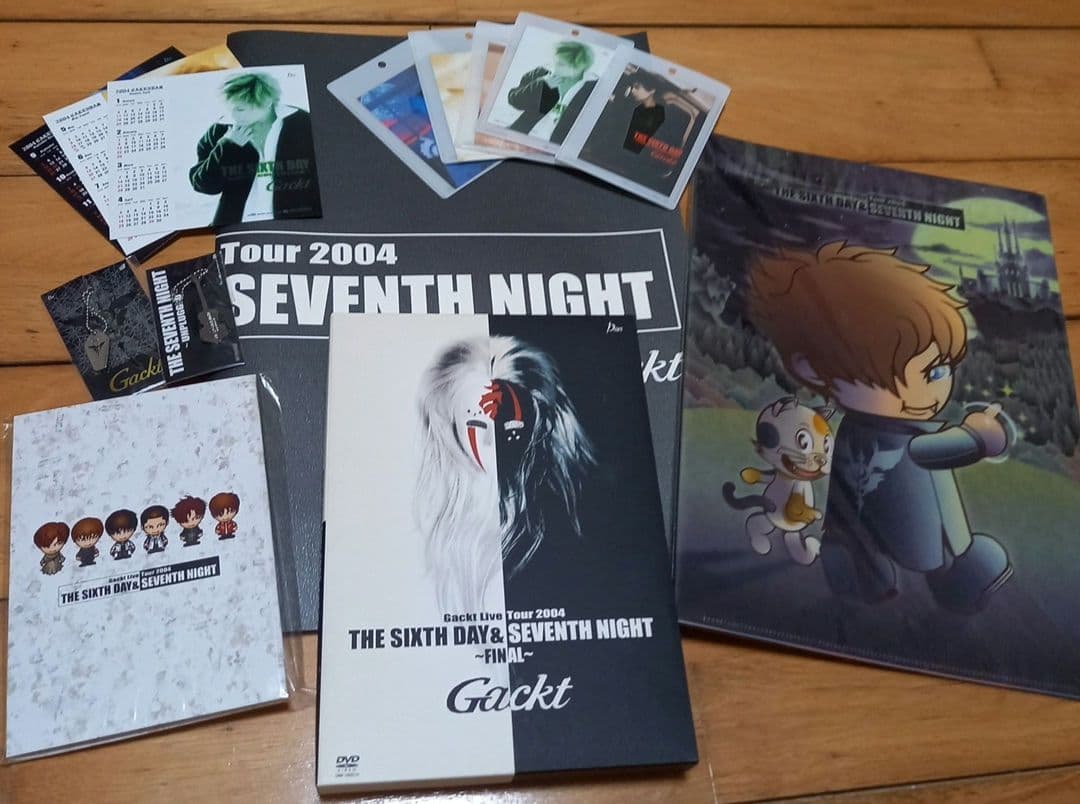 Gackt 2004年 SEVENTH NIGHT ツアーグッズセットなど12点 - メルカリ
