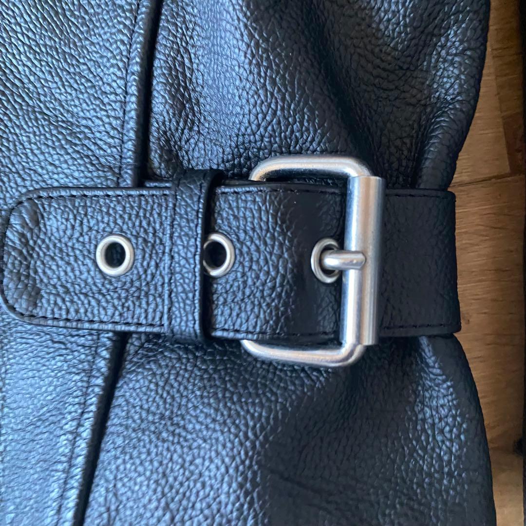 カウレザー　rookie leathers シングルライダース 革ジャン 牛革