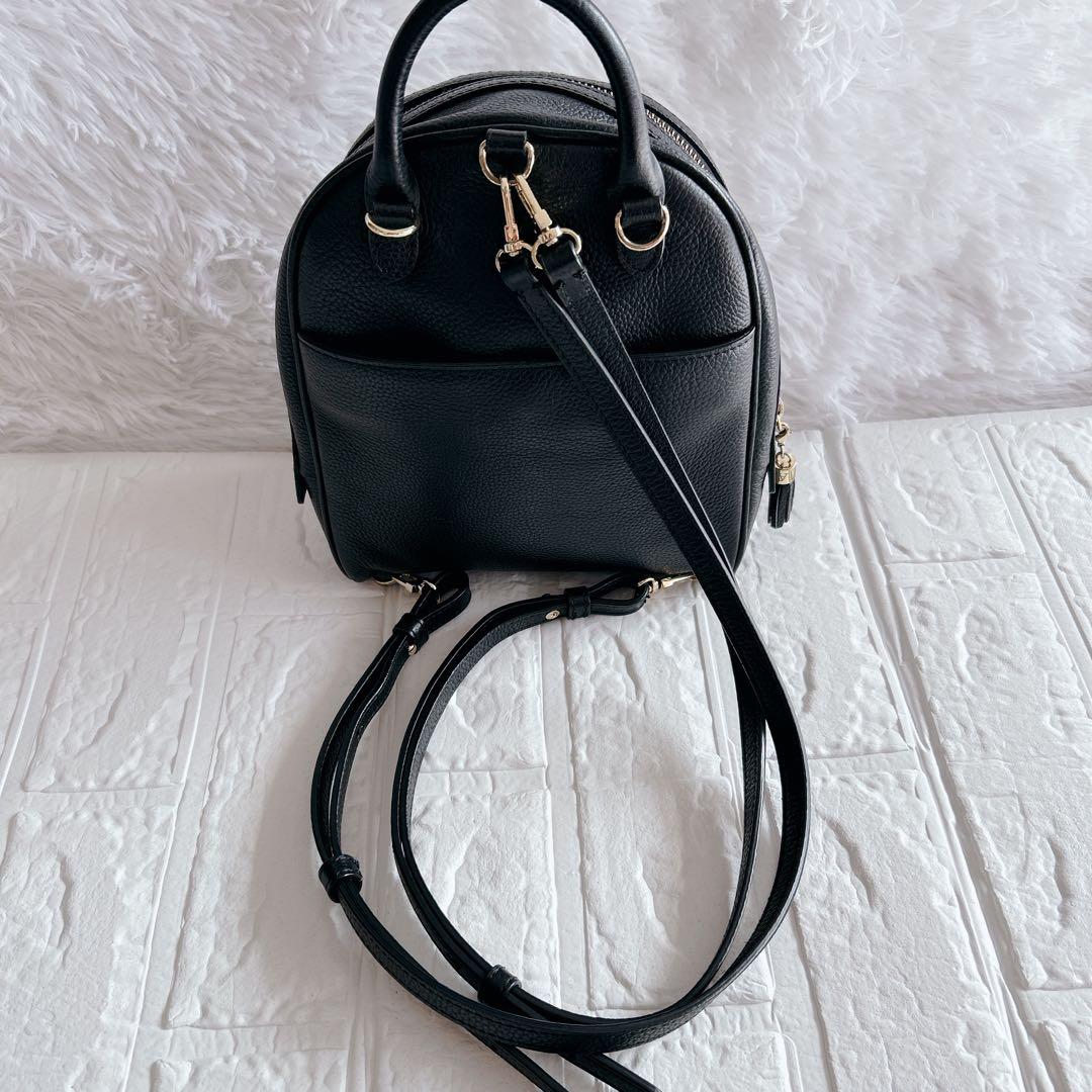 ATAO ミッドタウン 4way ショルダーバッグ ブラック 本革 アタオ 黒