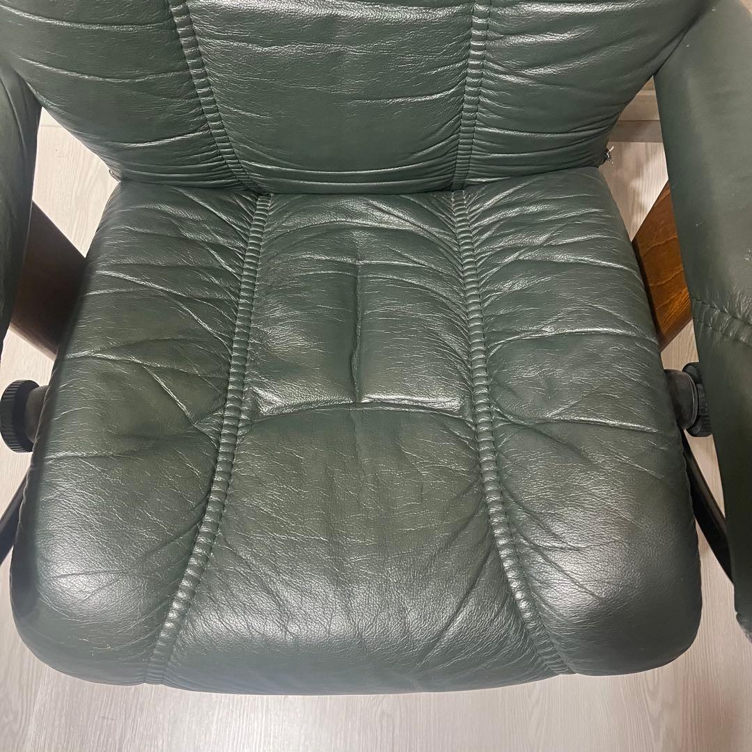 エコーネス ストレスレス リクライニングチェア & オットマン