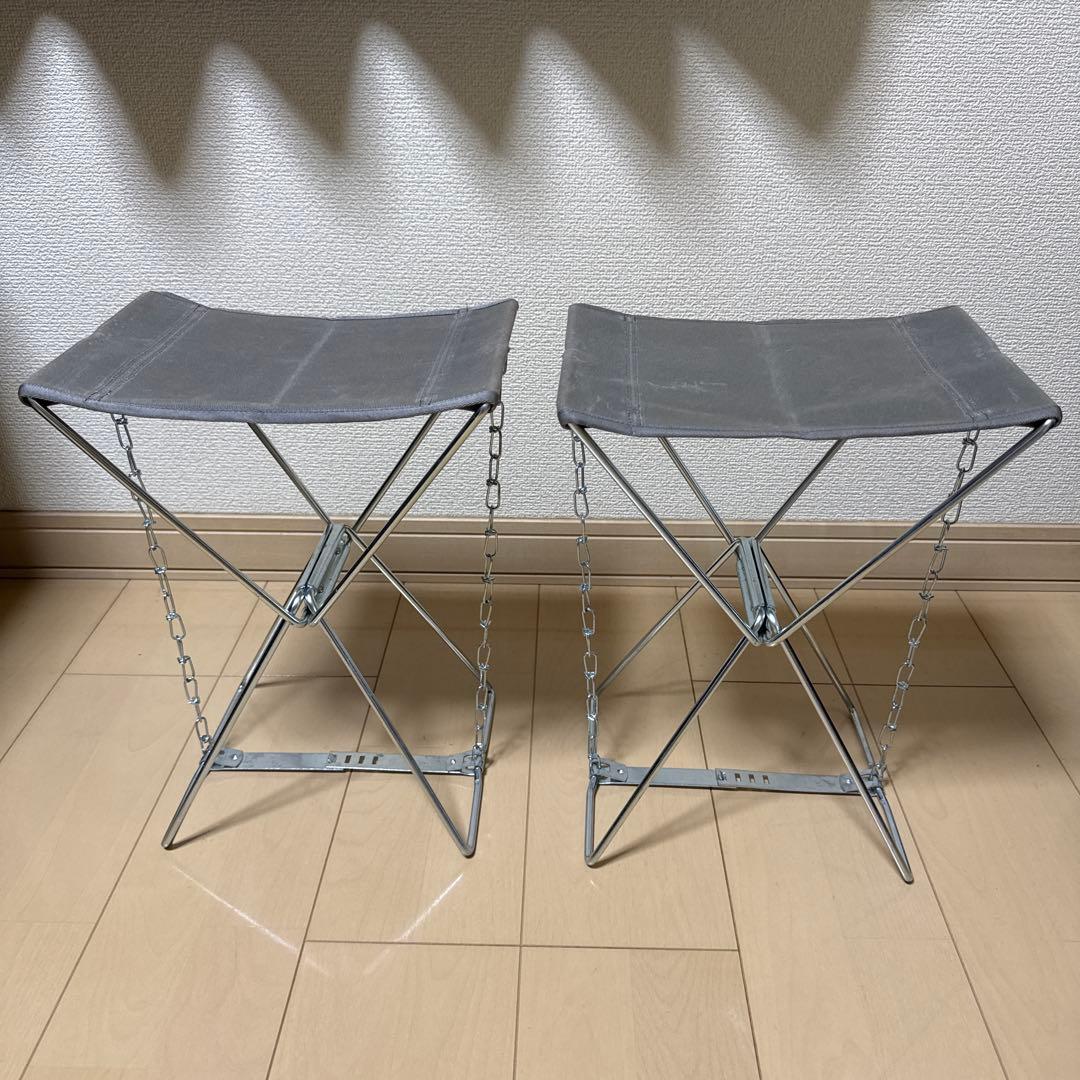 テーブル・チェア・ハンモック Wanderout / Universal Stool -Silver