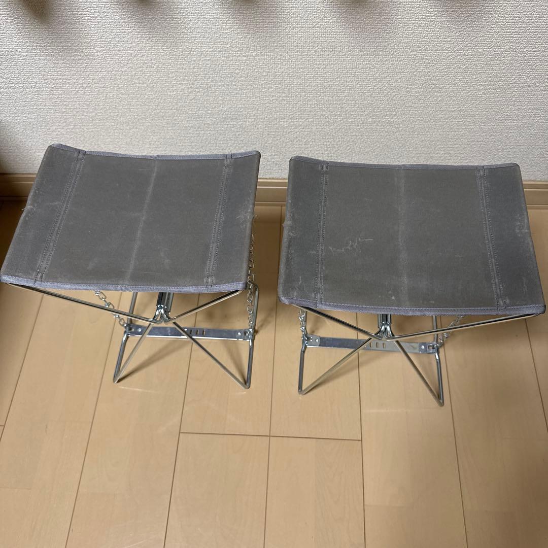 テーブル・チェア・ハンモック Wanderout / Universal Stool -Silver