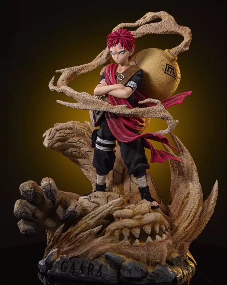 ナルト 我愛羅 ガレージキット スタチュー②①