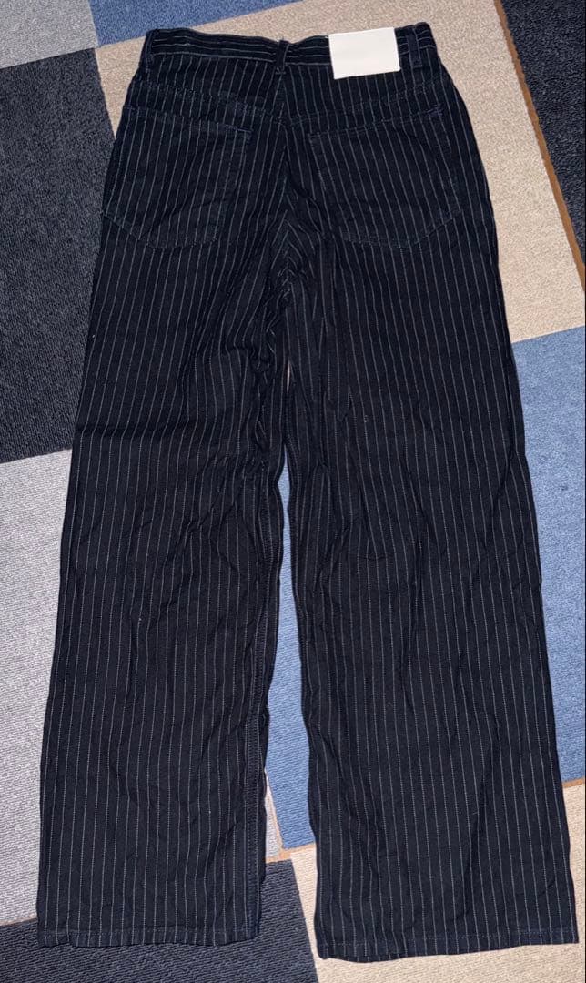 CHAMPION ® X ZARA ストライプ バギーフィットジーンズ 36
