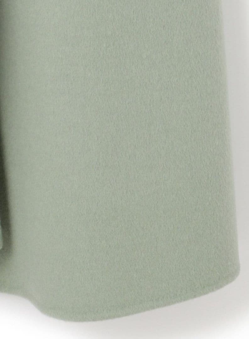 iCB カシミヤ ウールリバー ベルテッドコート 大きめサイズ