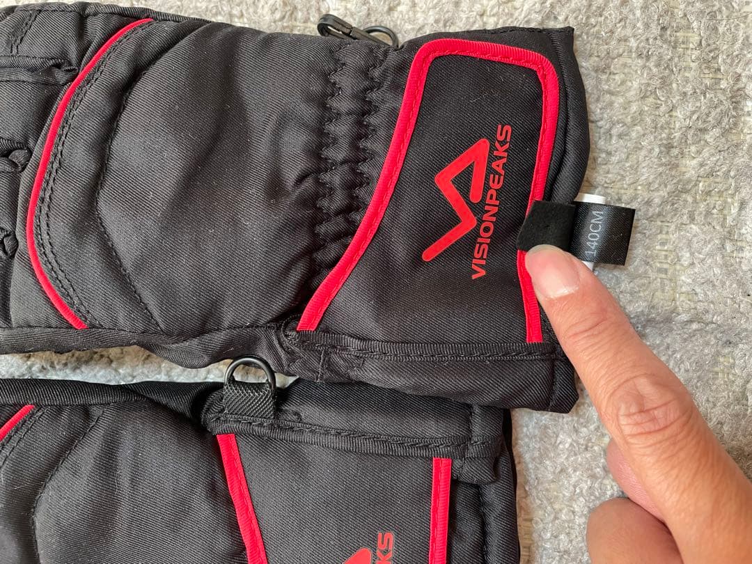 PONTAPES 迷彩 子供用スキー　スノボウェア 130cm