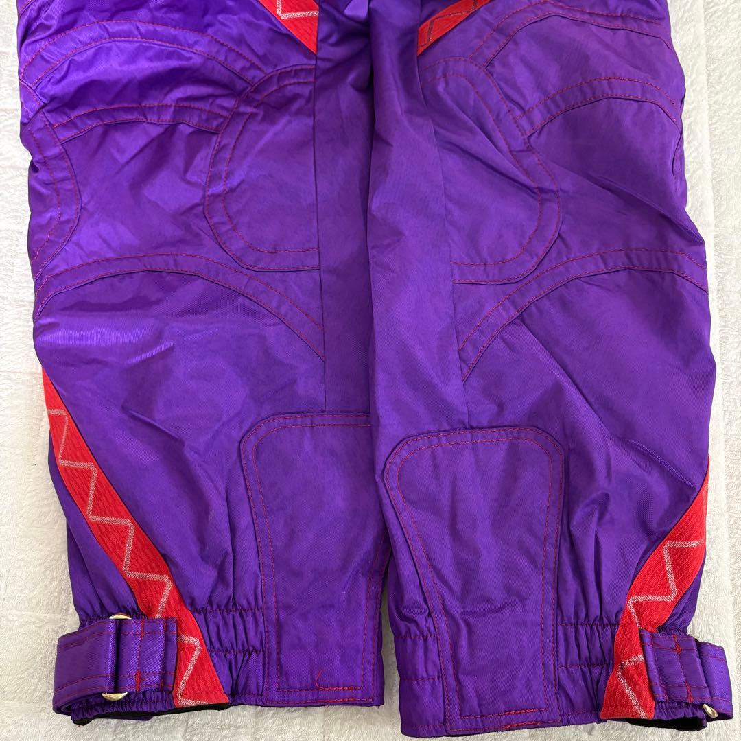 DESCENTE CANADA SKI TEAM スキーウェア上下 Sパープル系