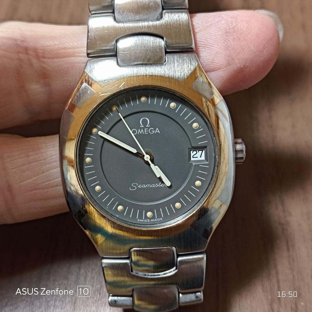 オメガ シーマスター ポラリス 稼働品 クォーツ