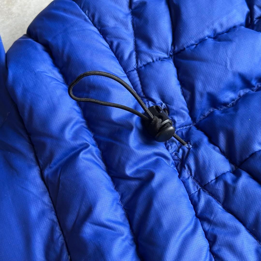 2007年 patagonia ダウンセーターフーディ L ブルー