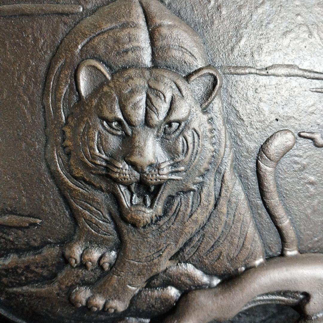 銅花器 花生 生け花 銅器 花器 龍 虎 華道レトロ アンティーク 花入