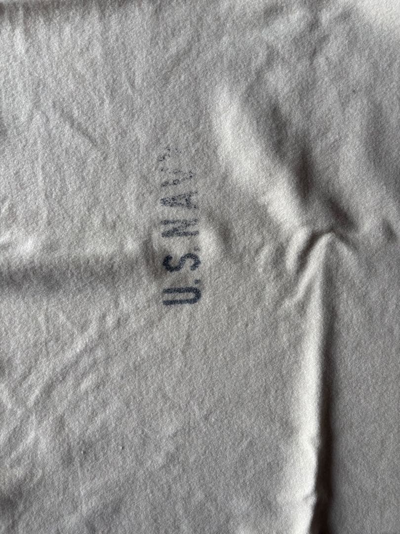 50's U.S.Navy ウール　ラグ