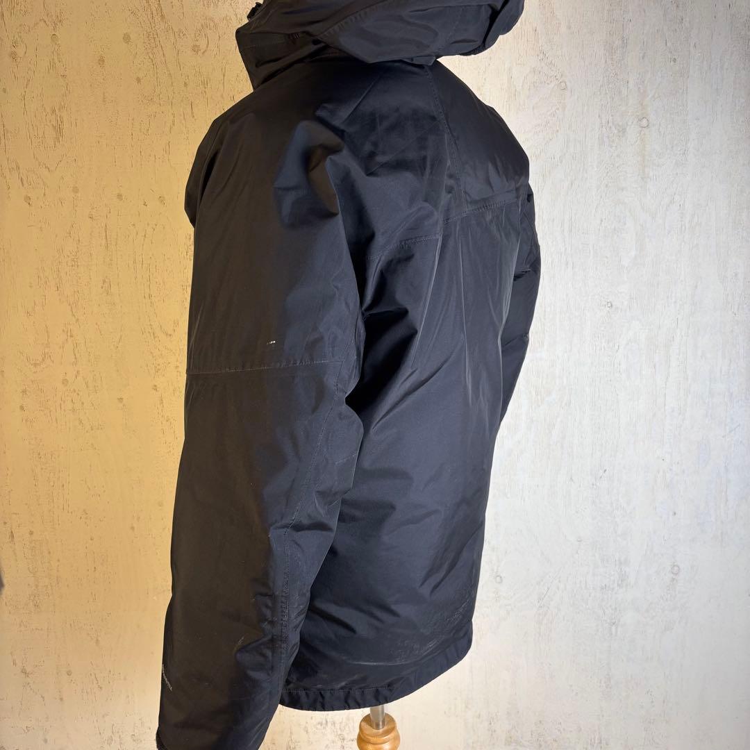 モンベル　ゴアテックス　ダウン　ブラック　Sサイズ 程度良い