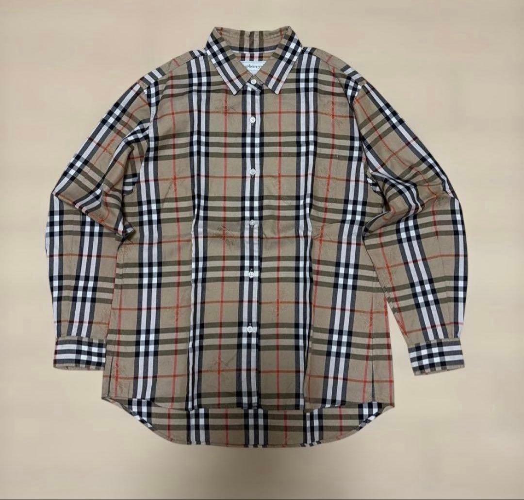 Burberrys チェック柄 長袖シャツ Mサイズ