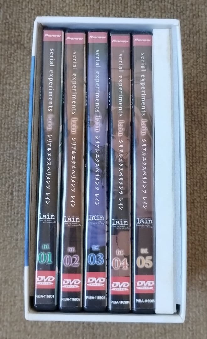アニメ serial experiments lain DVDBOX