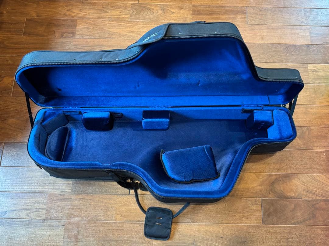 バリトンサックス用Protec セミハードケース バックパックストラップ付き