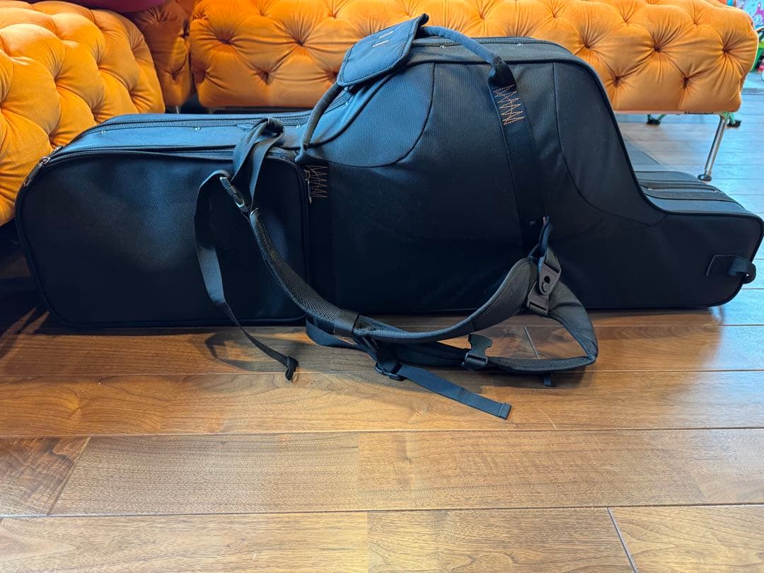 バリトンサックス用Protec セミハードケース バックパックストラップ付き