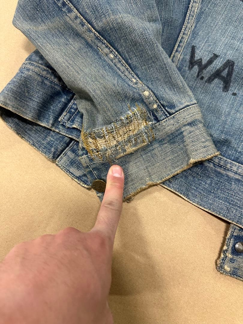 tLee 101j 50s初期 赤タグ size34