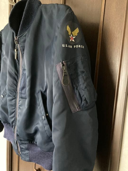 美品⭐︎REAL McCOY'S リアルマッコイズ　B15C 36 紺色MA-1