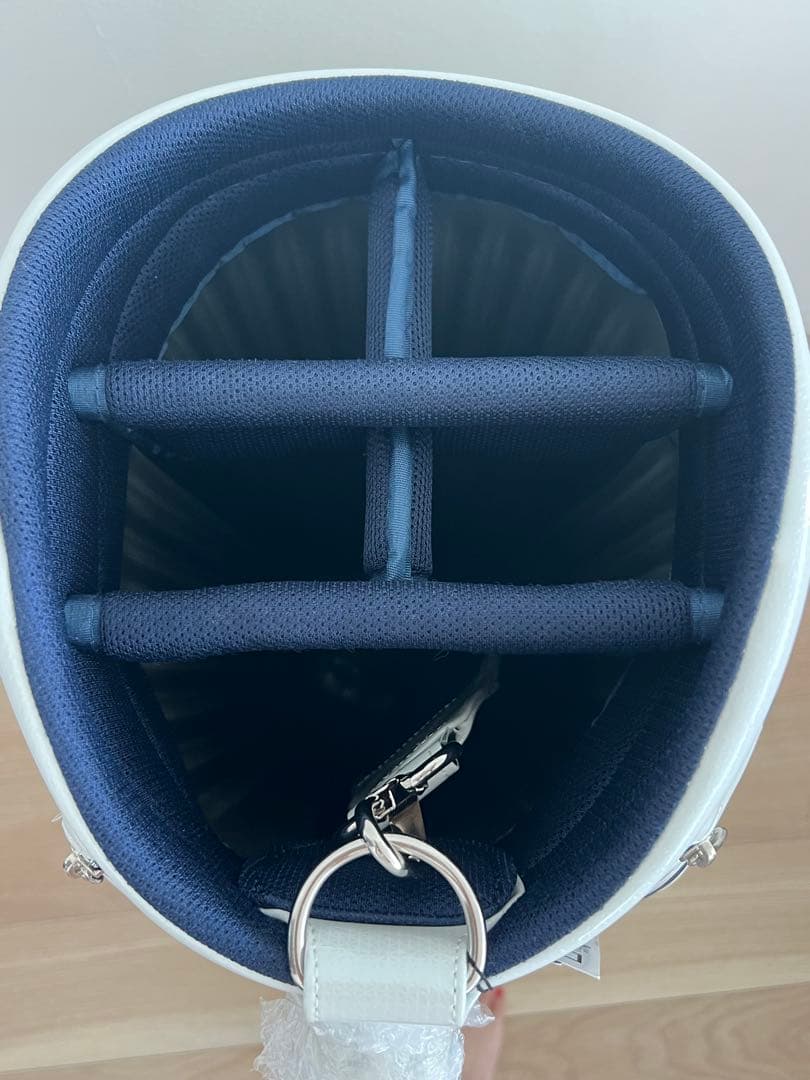 【新品・未使用】MR. PING/ミスターピン　ゴルフキャディバッグ ホワイト