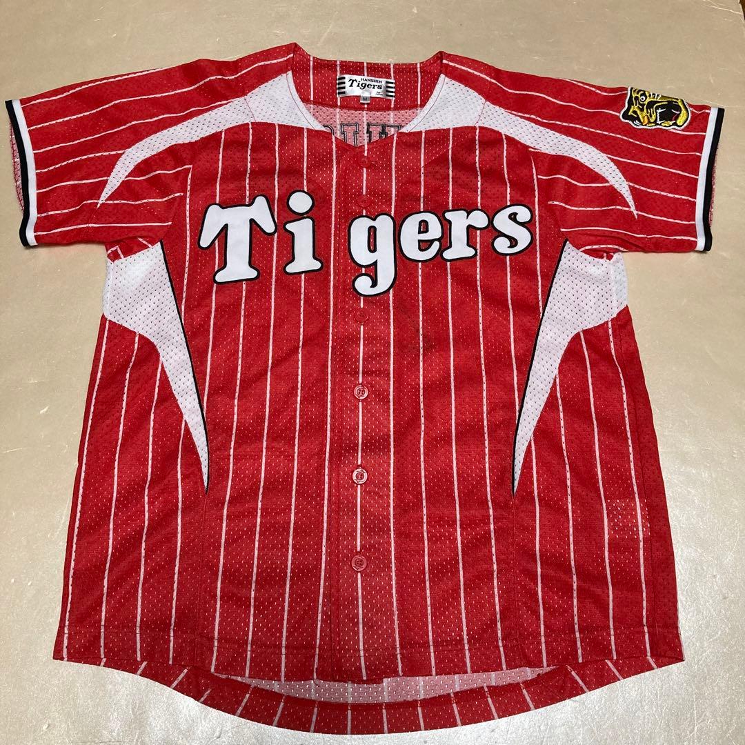阪神タイガース 赤虎 レプリカユニフォーム Mサイズ #7西岡選手 ミズノ