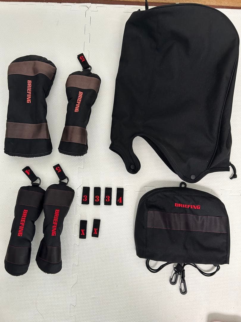 【美品】BRIEFING キャディバッグ　CR-4 ブリーフィング
