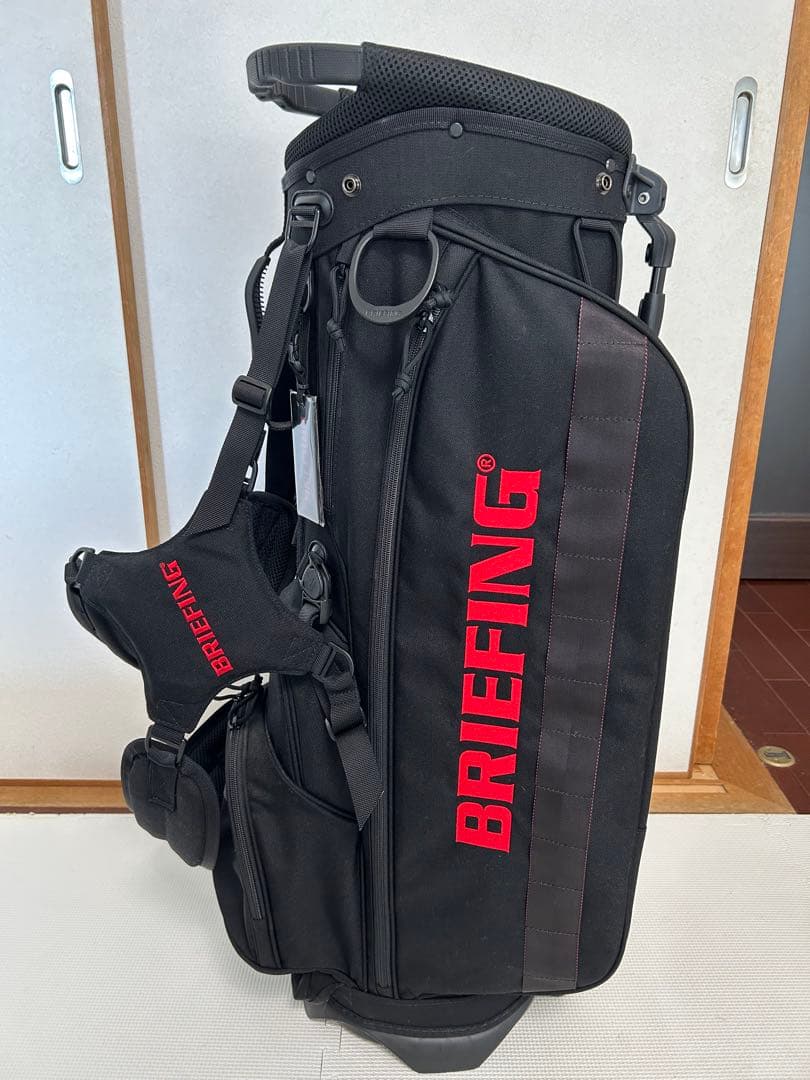 【美品】BRIEFING キャディバッグ　CR-4 ブリーフィング