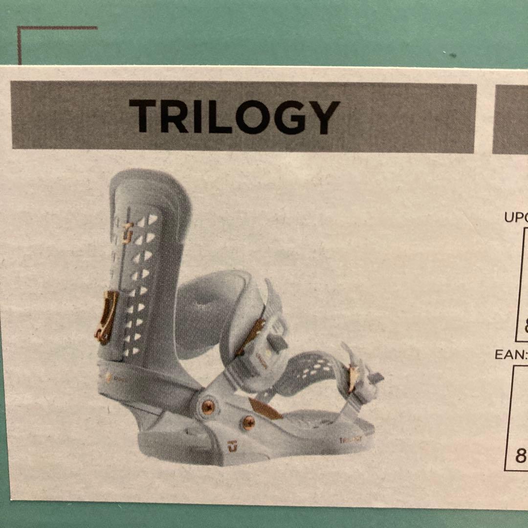 け*ぴ様 TRILOGY ビンディング 2018/2019 ホワイト M