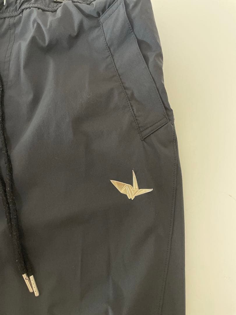 1PIU1UGUALE3 ゴルフ フルジップパーカー セットアップ 黒 XL