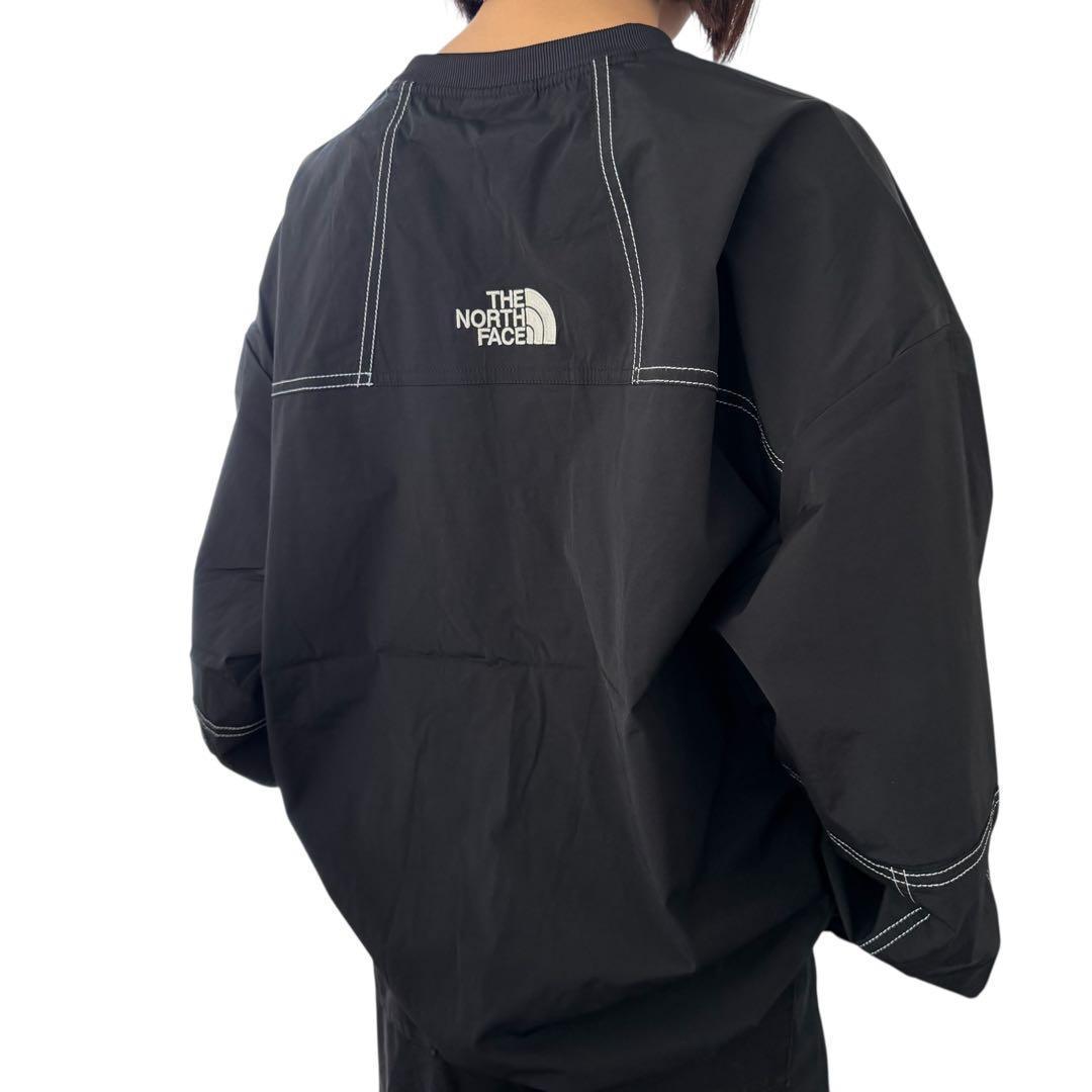 【ノースフェイス】アルバニークルーネック＊黒 ＊L ＊韓国限定＊新品