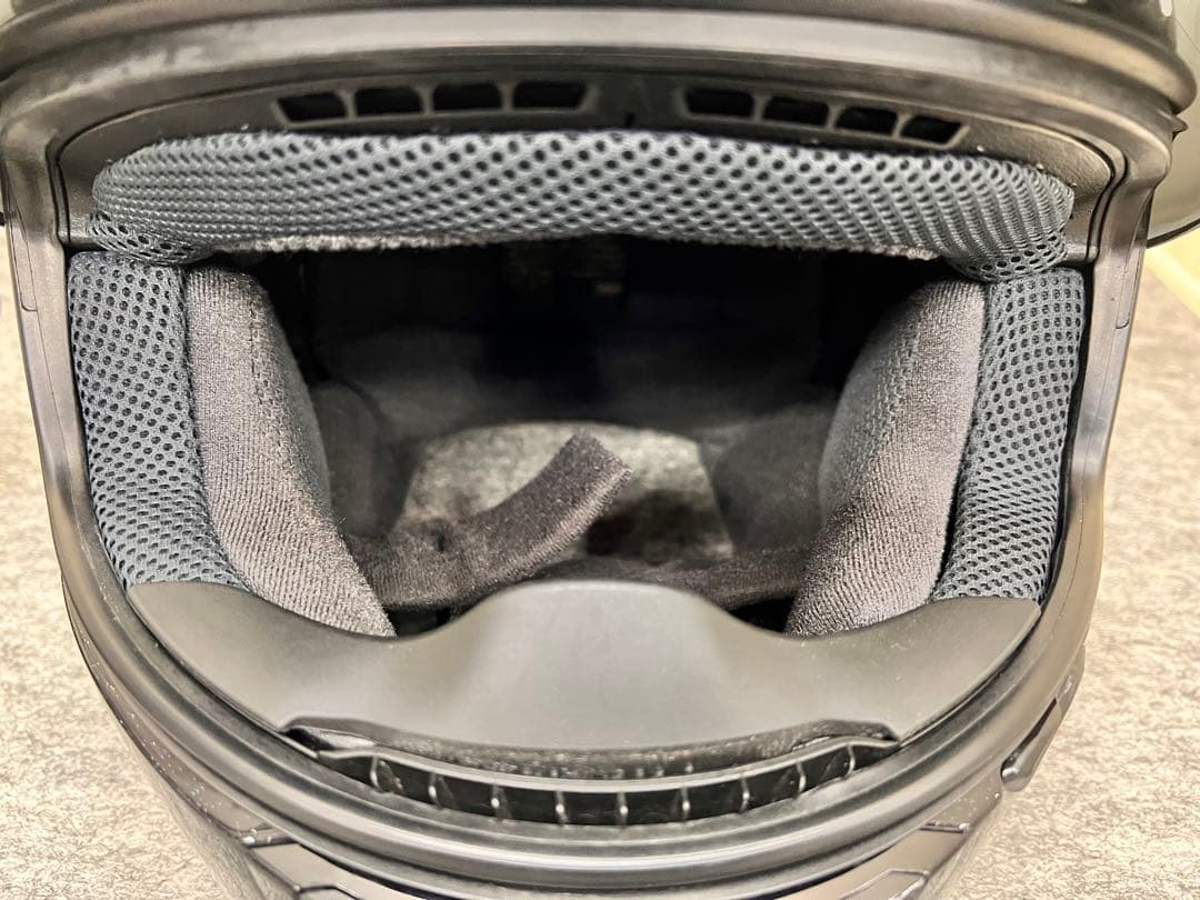 未使用チーク付き SHOEI Z-7 インシジョン Lサイズ ミラーシールド