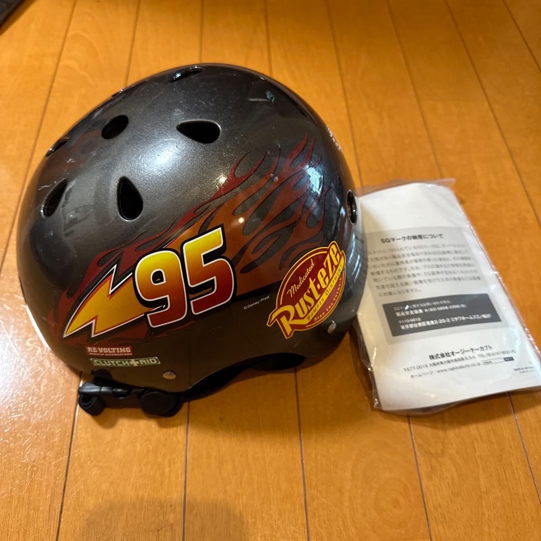 引き取り限定］16インチ子供自転車 トイザらス トミカ ヘルメット付き