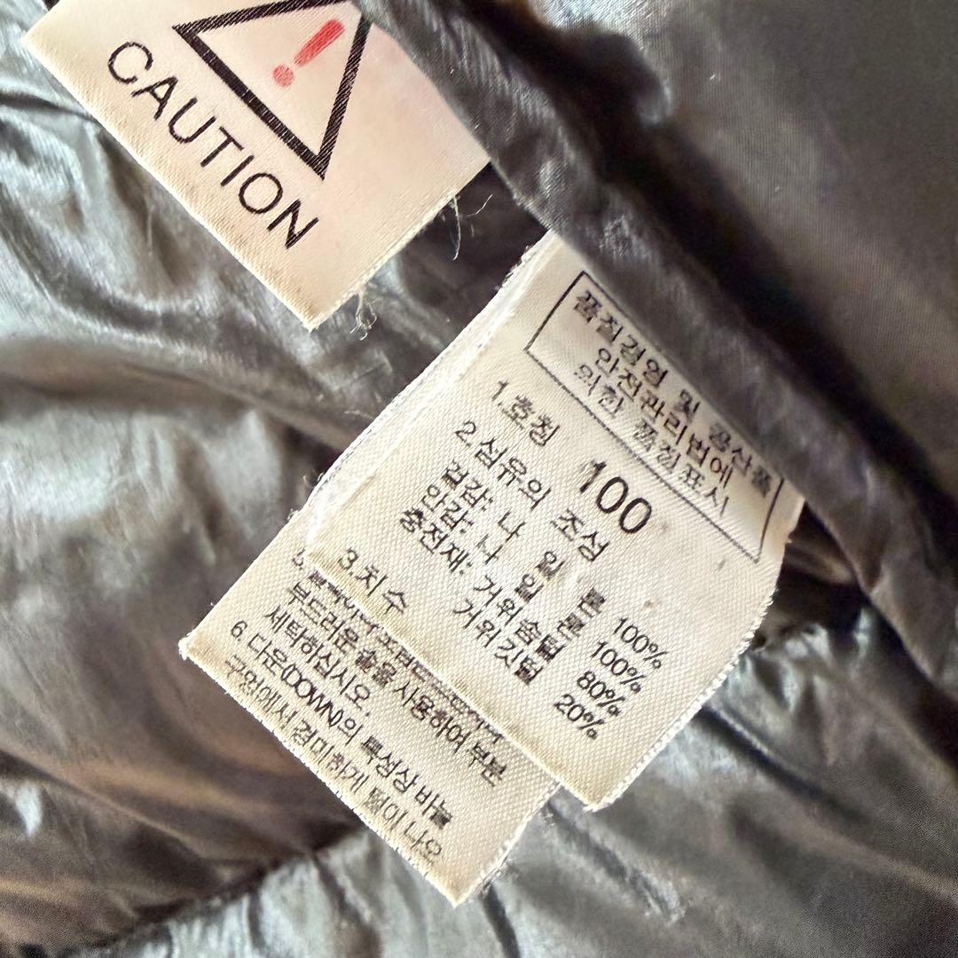 ノースフェイス 700FP ダウンジャケット ブラック メンズ L 143