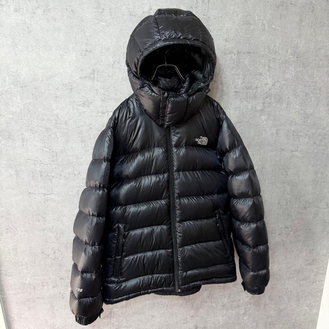 ノースフェイス 700FP ダウンジャケット ブラック メンズ L 143