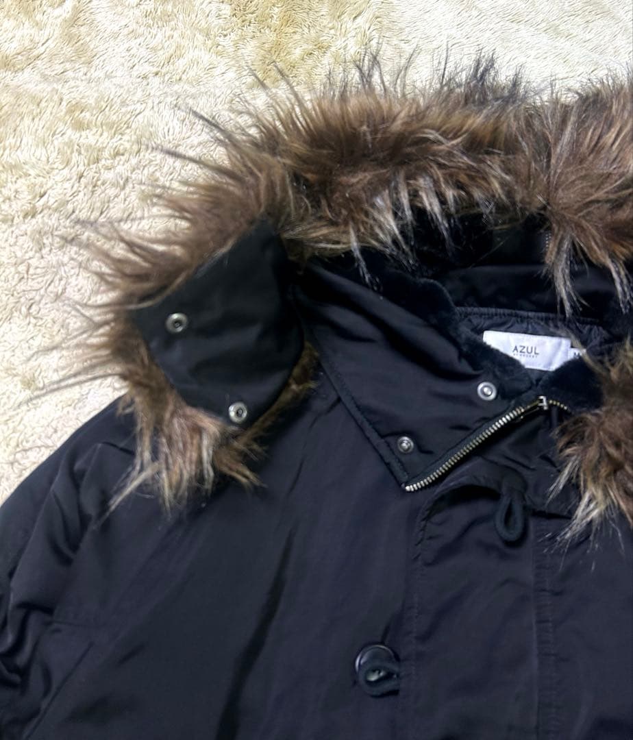 moussy N-2Bフライトジャケット　美品　y2k 鬼ファー　ギャル