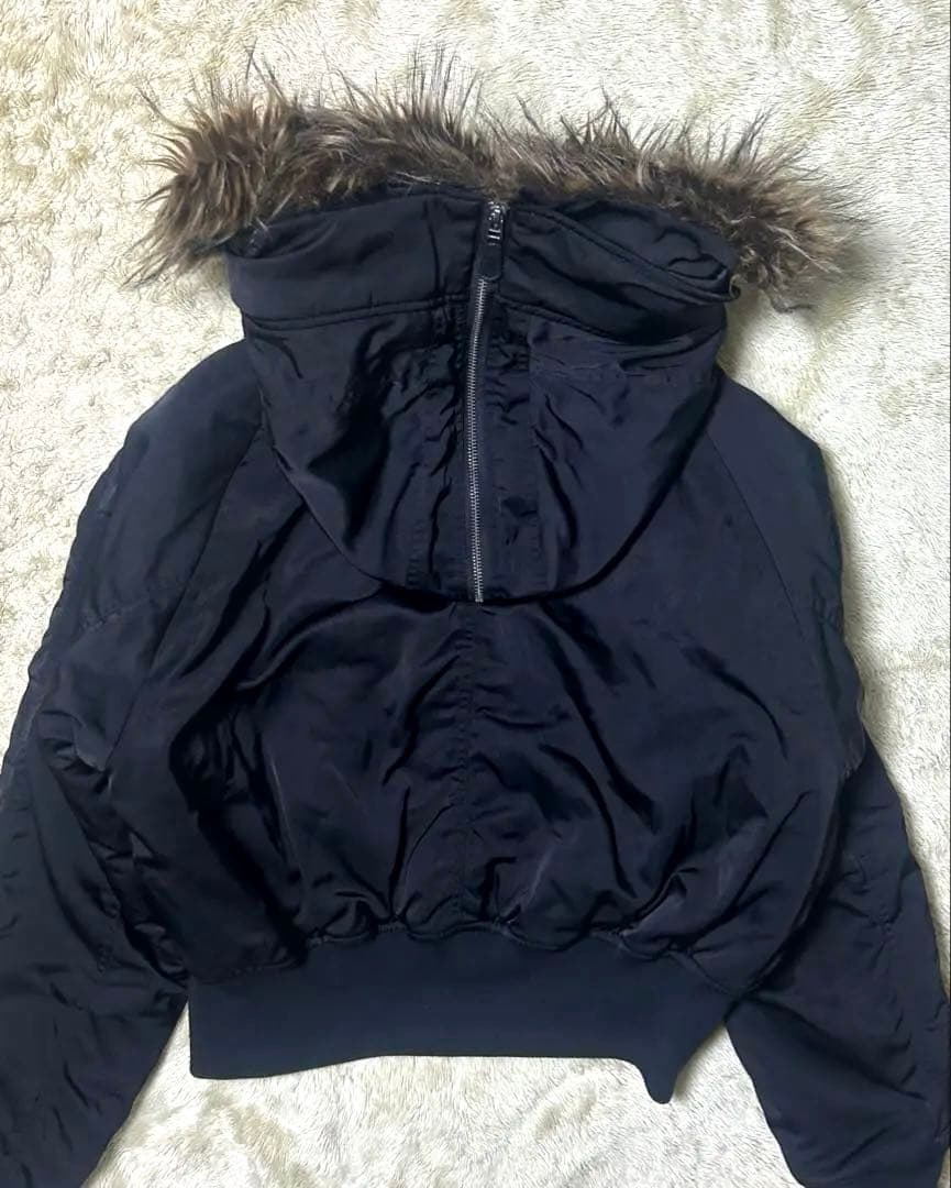 moussy N-2Bフライトジャケット　美品　y2k 鬼ファー　ギャル