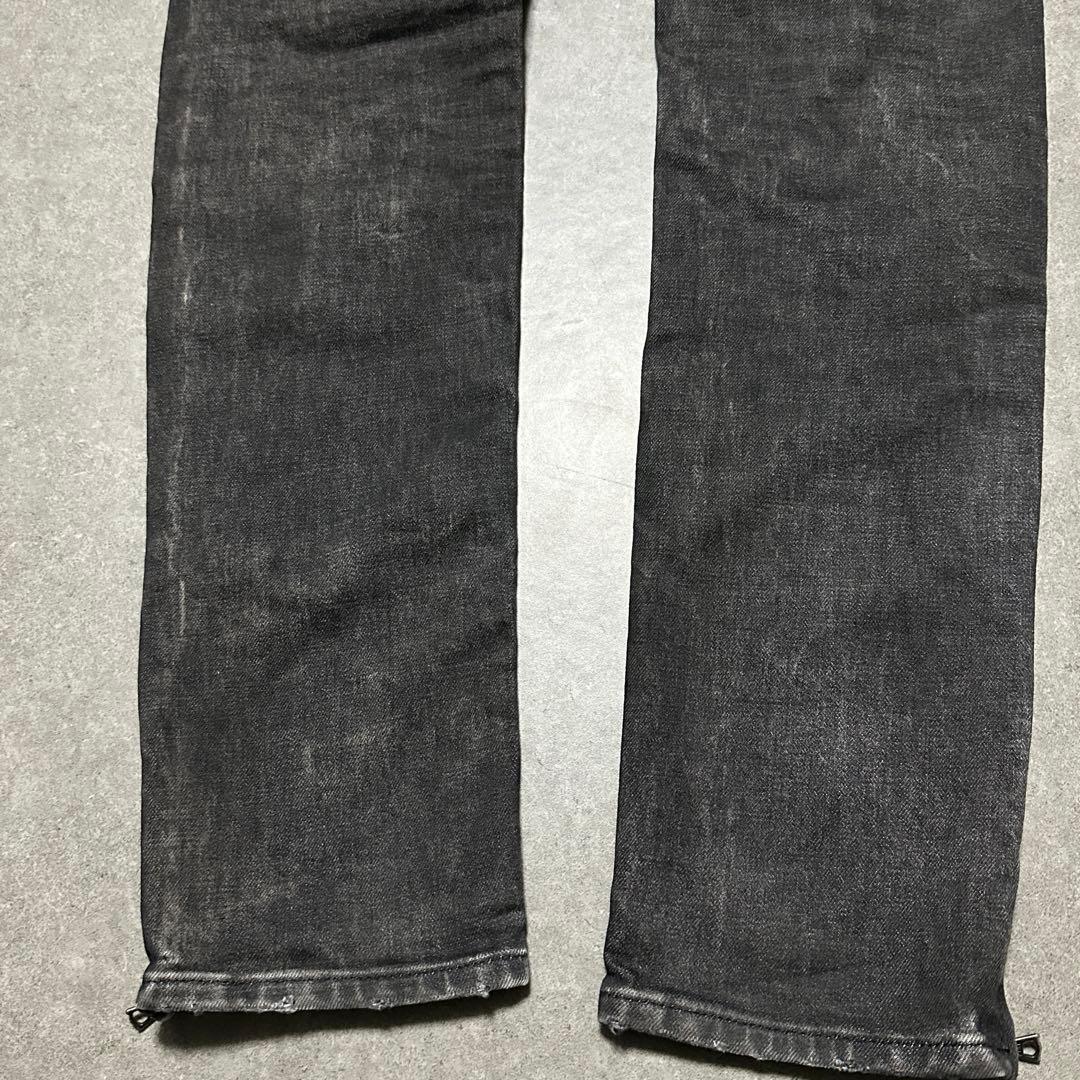 ISAMU KATAYAMA BACKLASH ホースレザー デニムパンツ L